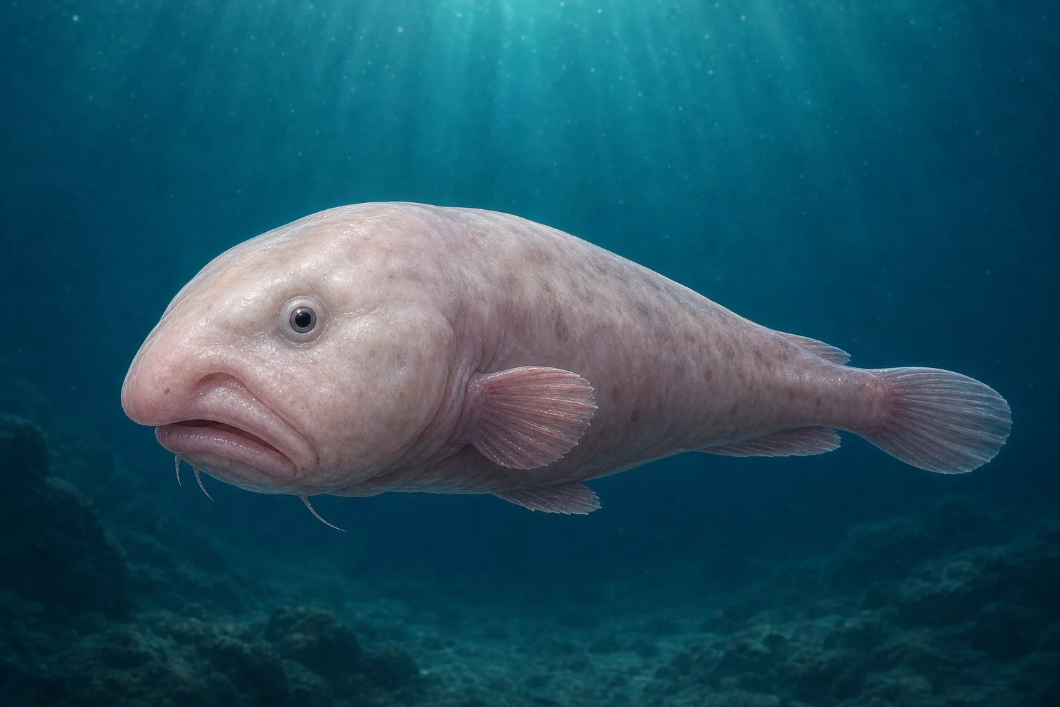 Original Fishdle collection art of Blobfish