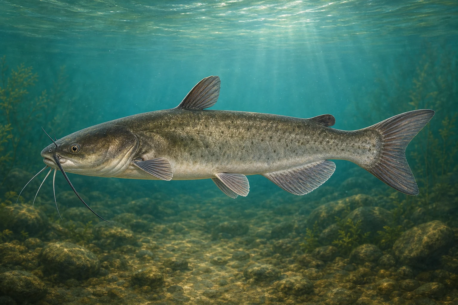 Karya seni koleksi Fishdle asli untuk Channel catfish