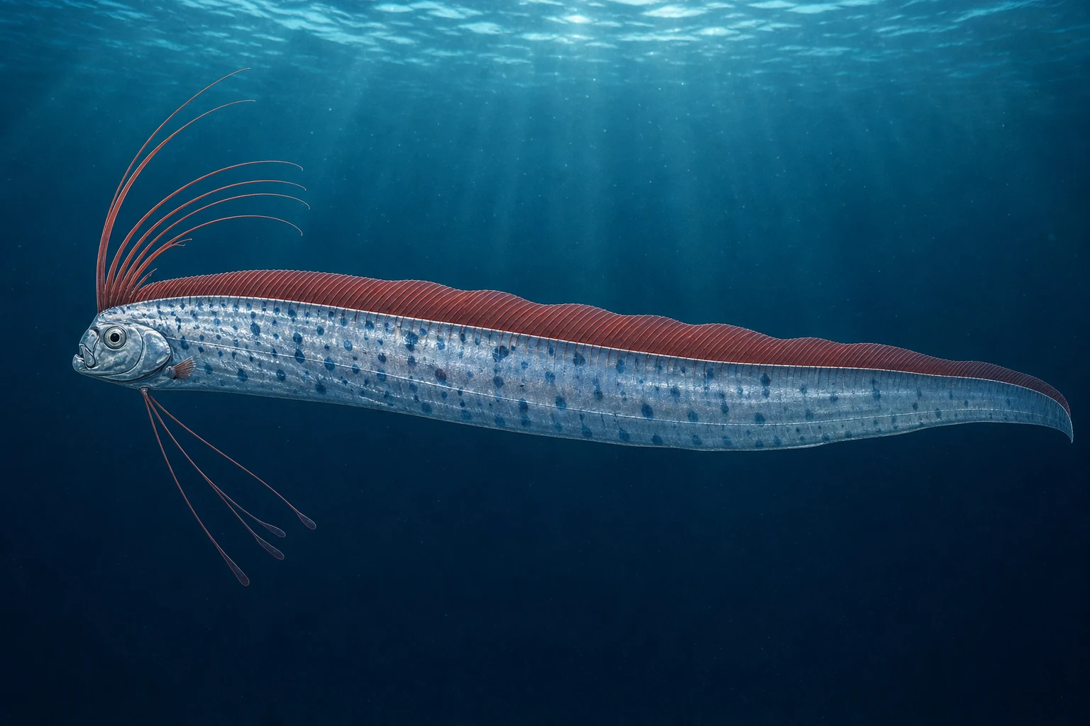 Karya seni koleksi Fishdle asli untuk Ikan sabuk raksasa